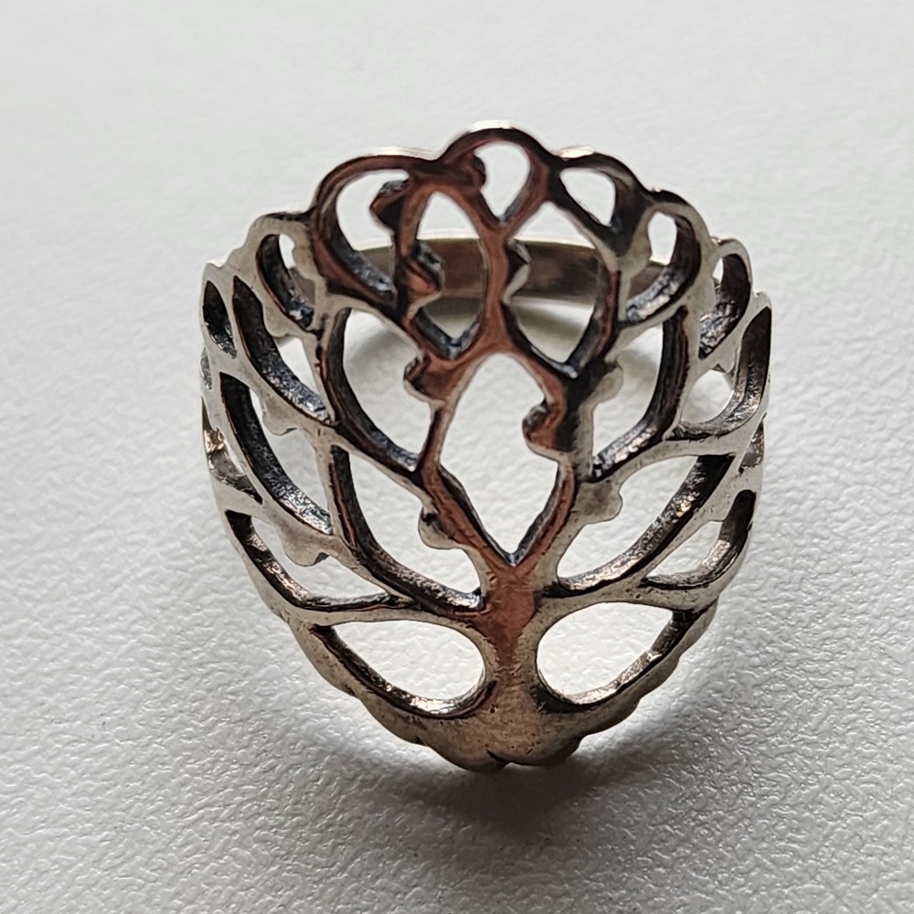 Sterling Tree Of Life Ring